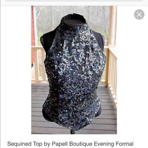 NW0T Vintage/Papell Boutique Blouse